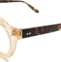 Lesca Pica bril met rond montuur Beige - Thumbnail 2