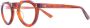 Lesca round frame glasses Bruin - Thumbnail 2