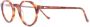 Lesca round frame glasses Bruin - Thumbnail 2