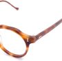 Lesca round frame glasses Bruin - Thumbnail 3