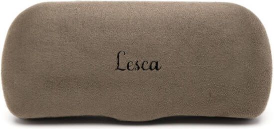 Lesca Bril met rond montuur Groen