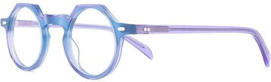 Lesca Yoga bril met rond montuur Blauw