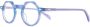 Lesca Yoga bril met rond montuur Blauw - Thumbnail 2