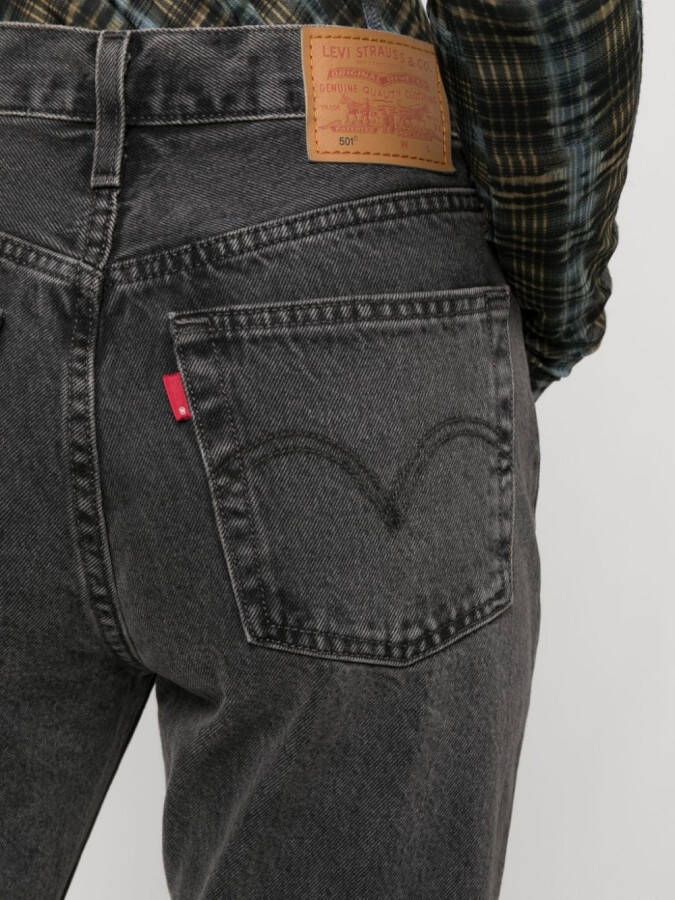 Levi's 501 Original jeans met rechte pijpen Zwart