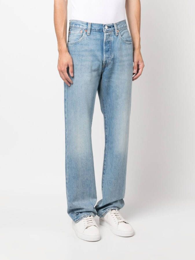 Levi's Straight jeans Blauw