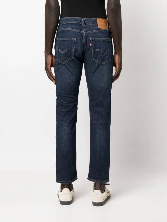 Levi's Jeans met toelopende pijpen Blauw