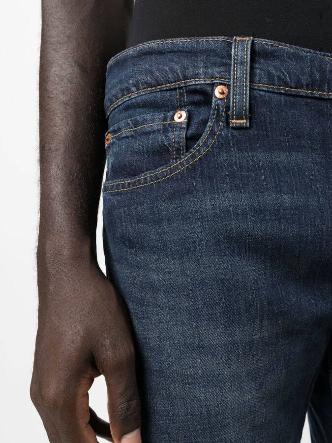 Levi's Jeans met toelopende pijpen Blauw