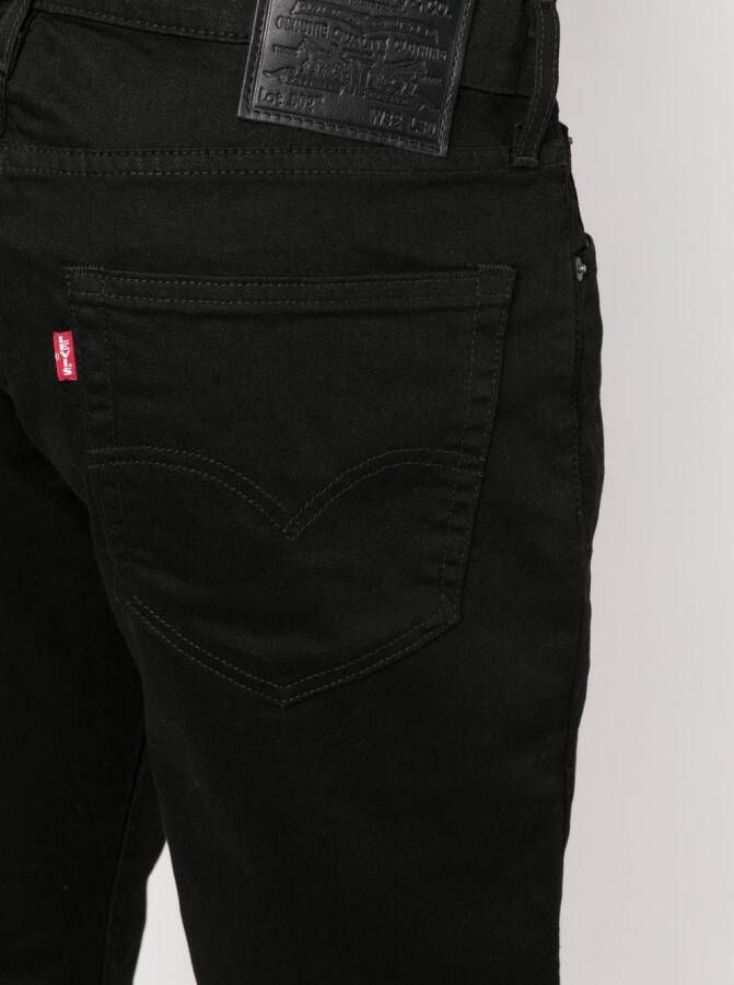 Levi's Jeans met toelopende pijpen Zwart