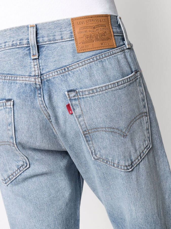 Levi's 551Z straight jeans Blauw