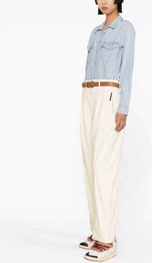 Levi's Denim blouse Blauw
