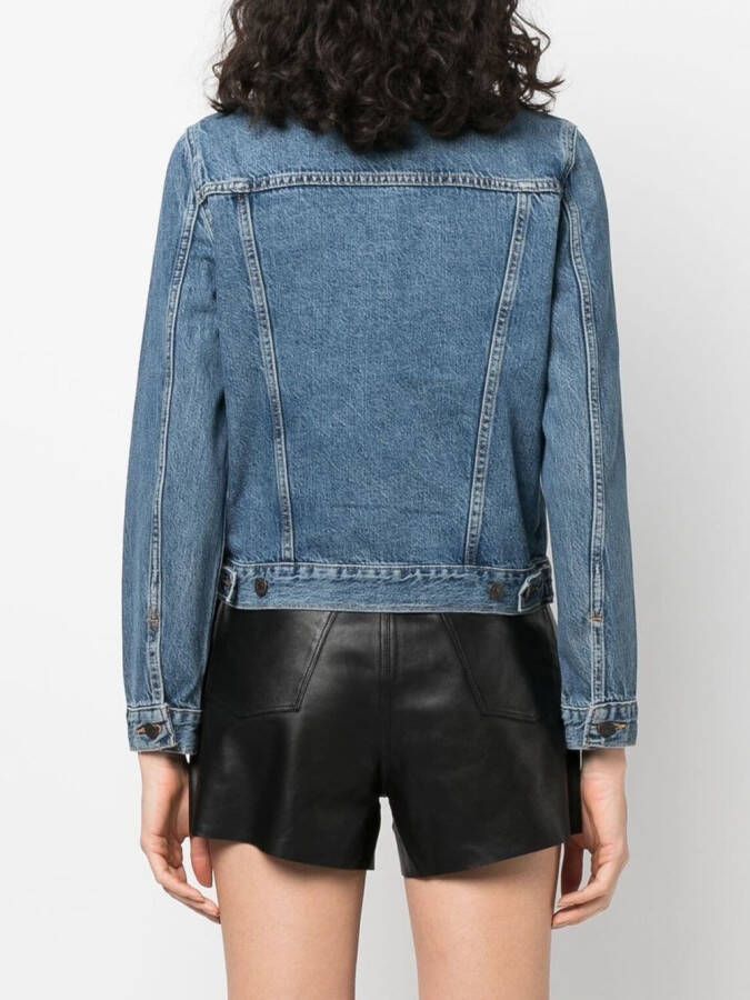Levi's Denim jack Blauw