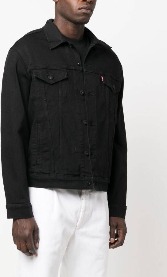 Levi's Denim truckerjack Zwart