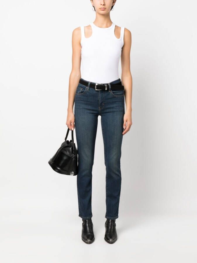 Levi's High waist jeans Blauw