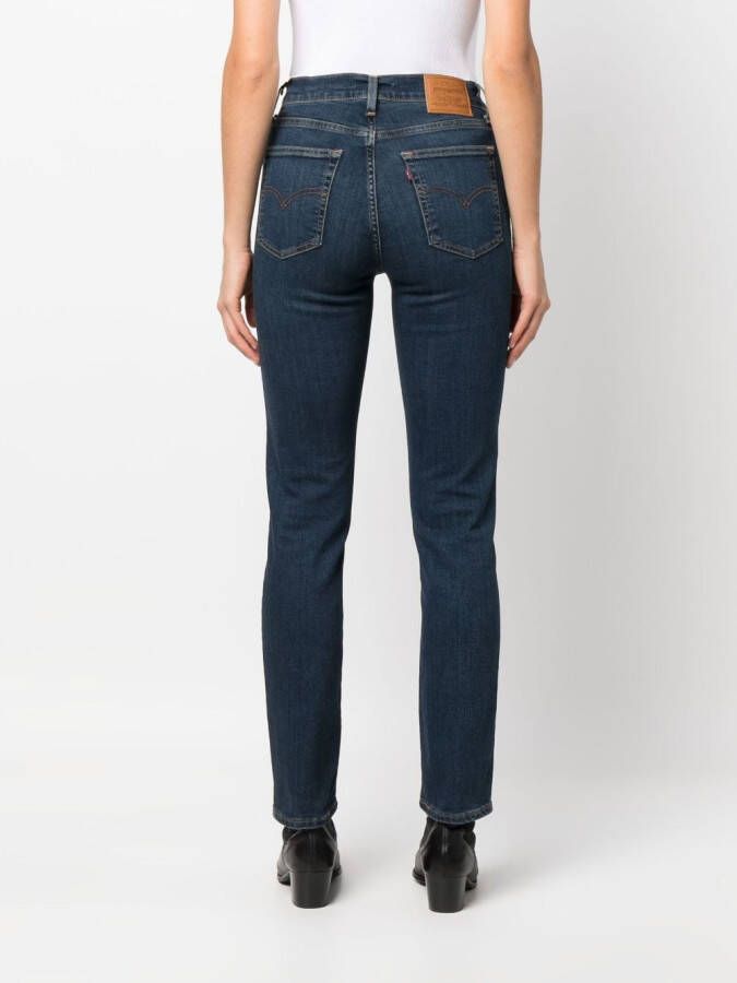 Levi's High waist jeans Blauw