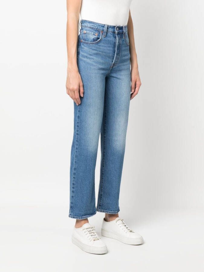 Levi's High waist jeans Blauw