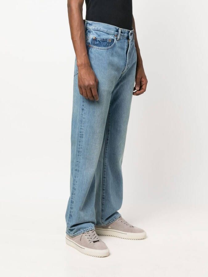Levi's Jeans met wijde pijpen Blauw