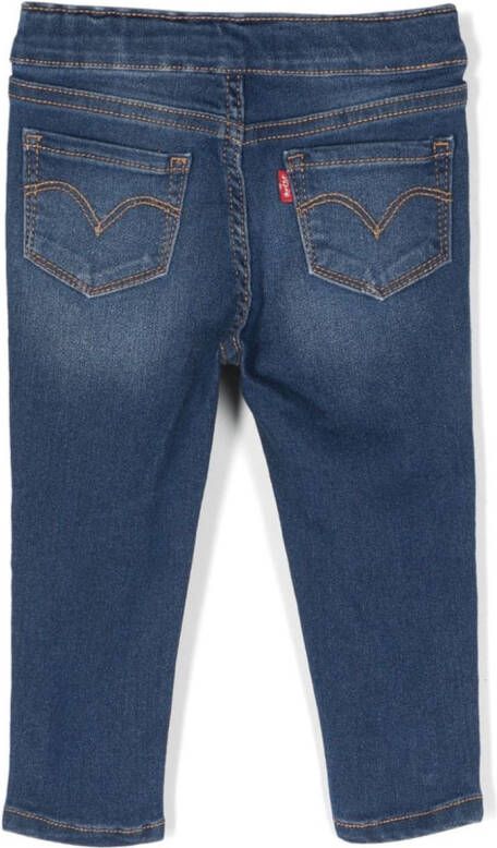 Levi's Kids Jeans met elastische taille Blauw