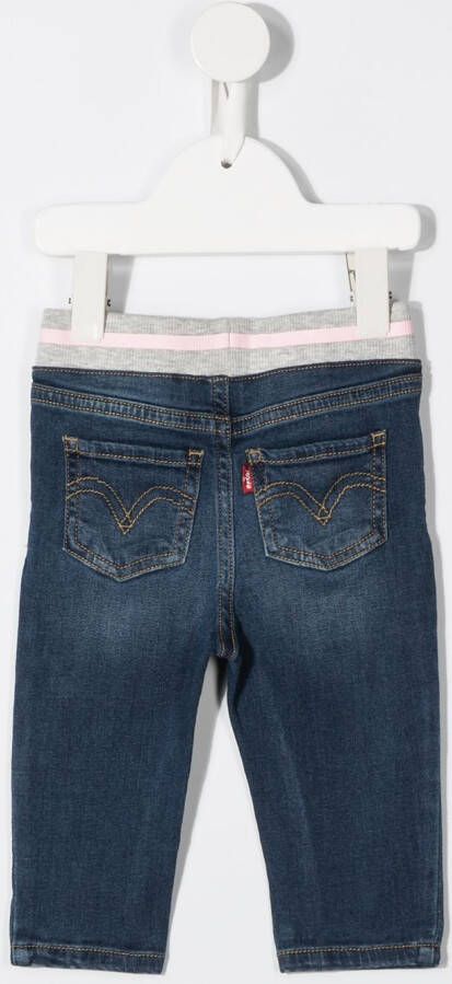 Levi's Kids Elastische jeans Blauw