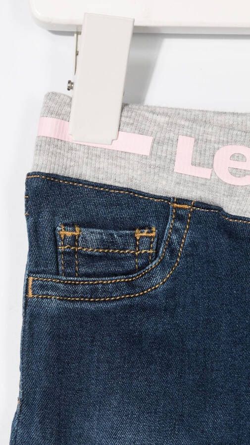 Levi's Kids Elastische jeans Blauw