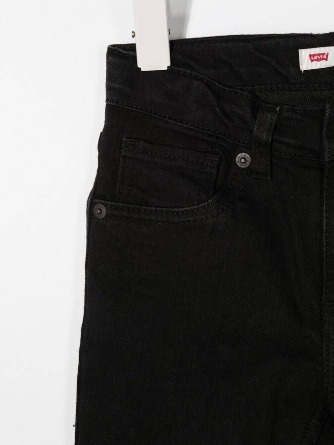 Levi's Kids Regular-fit jeans Zwart