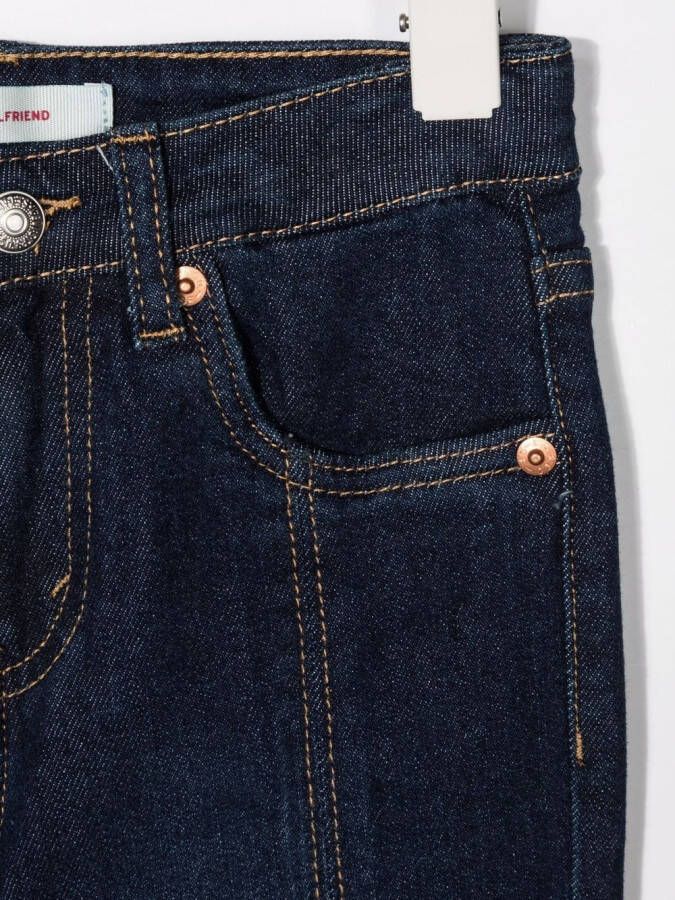 Levi's Kids Skinny jeans Blauw