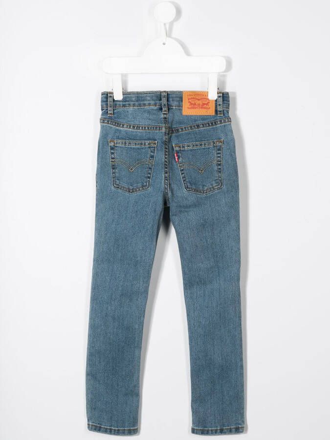 Levi's Kids Skinny jeans Blauw