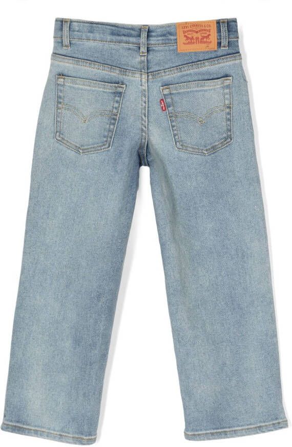 Levi's Kids Straight jeans Blauw