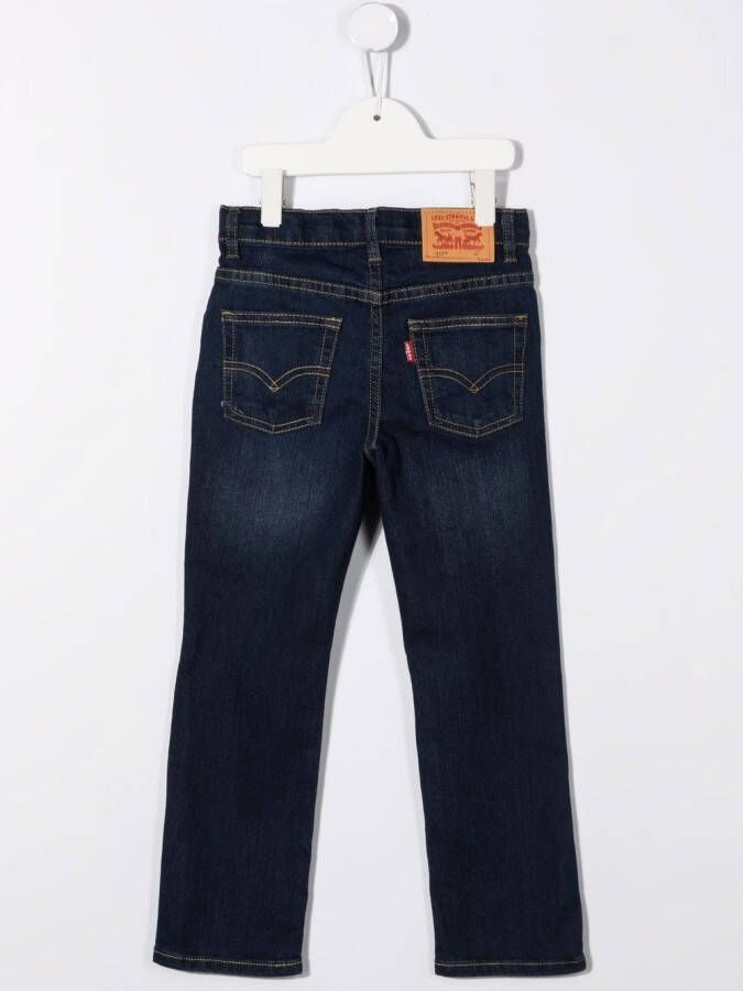 Levi's Kids Straight jeans Blauw