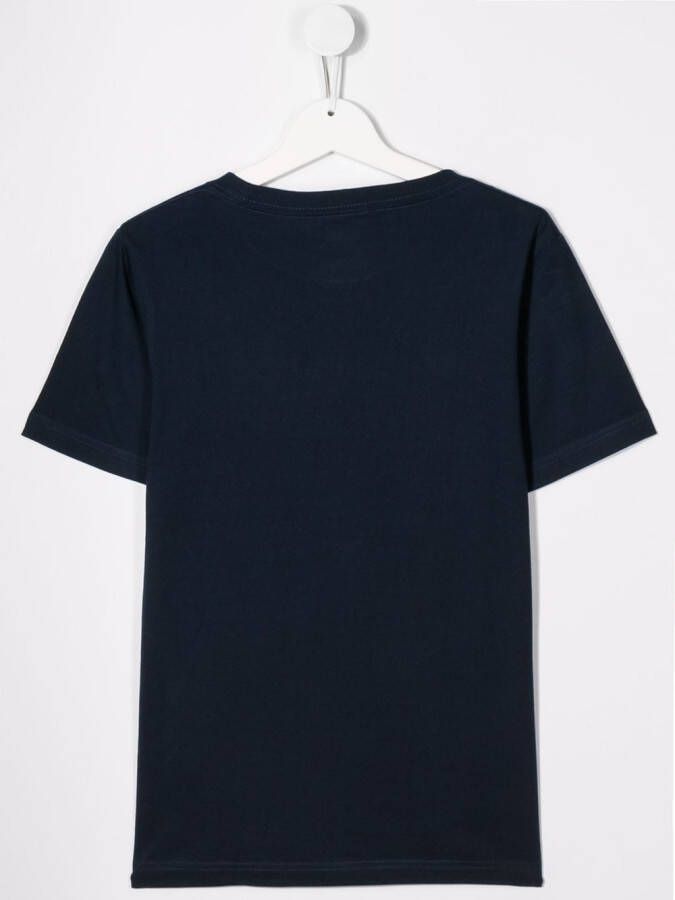 Levi's Kids T-shirt met logoprint Blauw