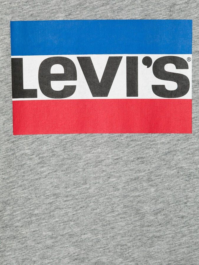 Levi's Kids T-shirt met logoprint Grijs
