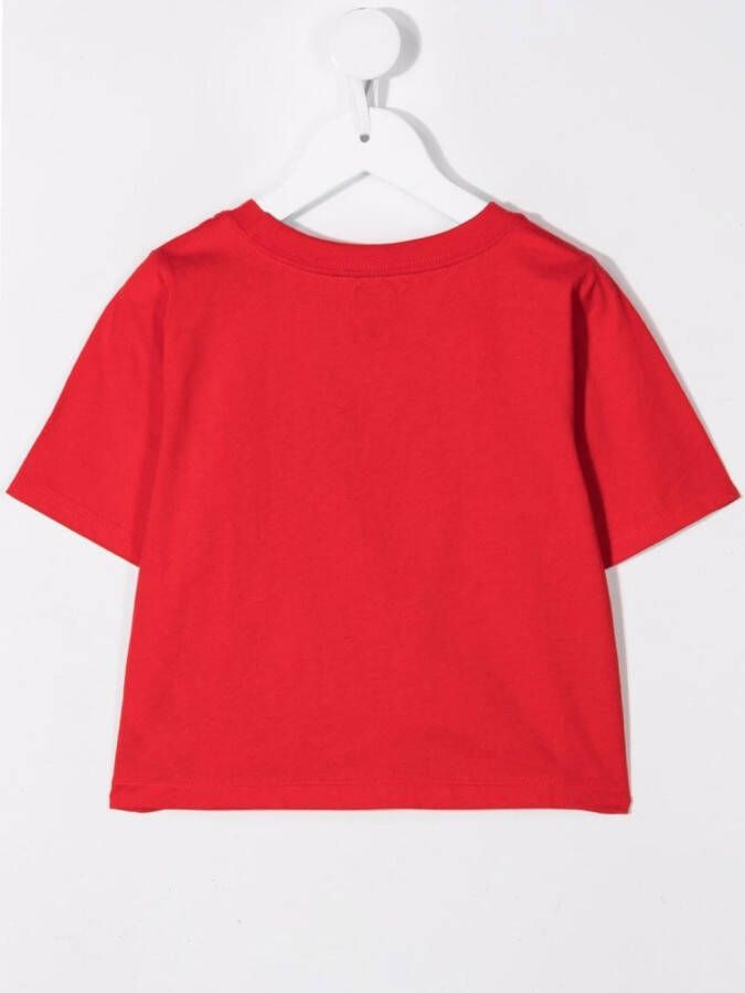 Levi's Kids T-shirt met logoprint Rood