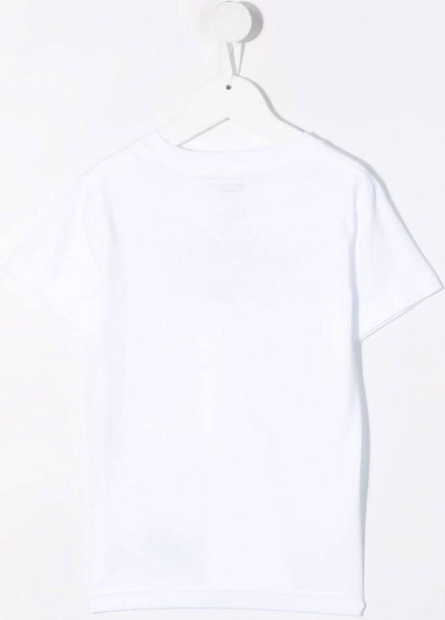 Levi's Kids T-shirt met logoprint Wit