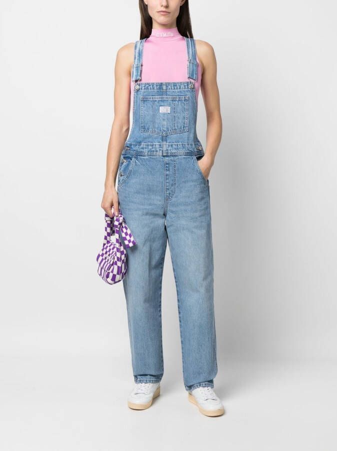Levi's Tuinbroek met logopatch Blauw