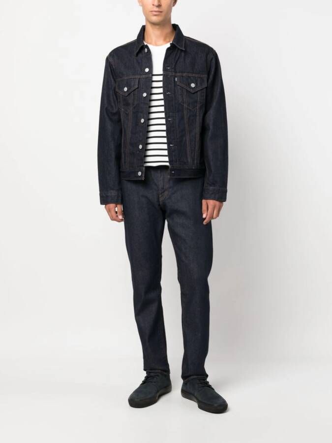 Levi's Jeans met toelopende pijpen Blauw