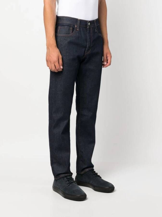 Levi's Jeans met toelopende pijpen Blauw