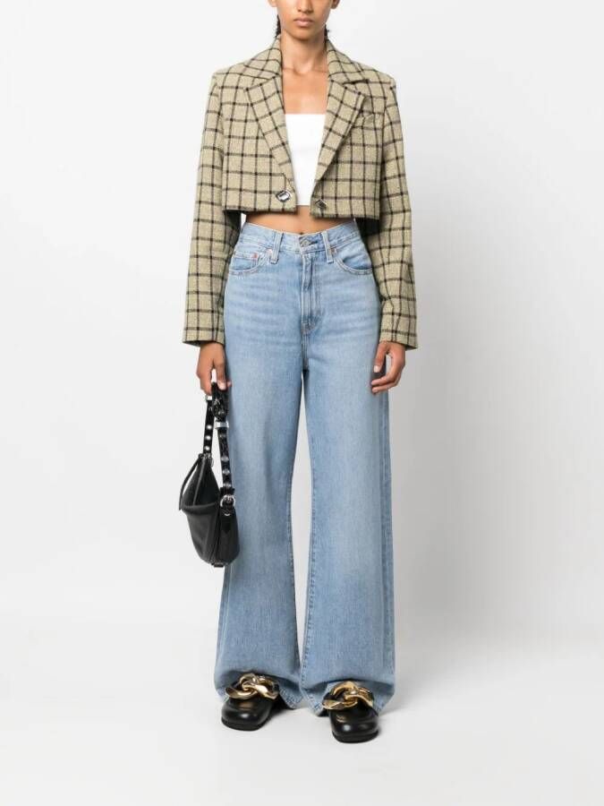 Levi's Jeans met wijde pijpen Blauw