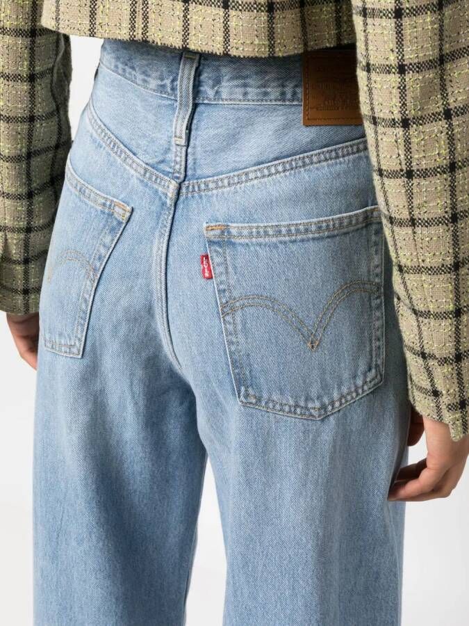 Levi's Jeans met wijde pijpen Blauw