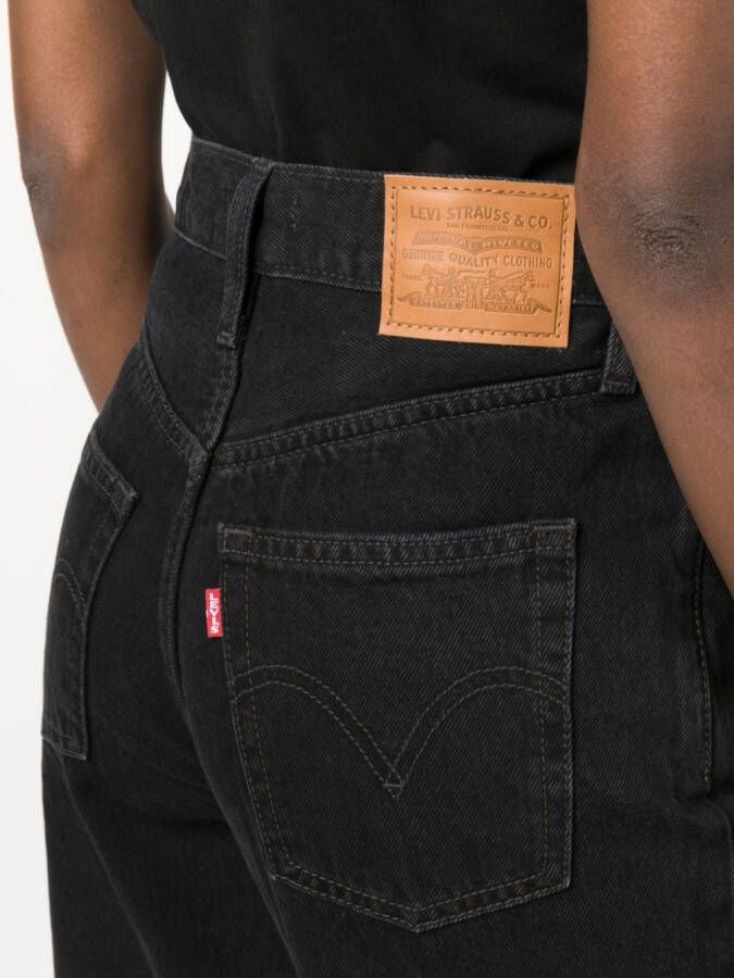 Levi's: Made & Crafted Jeans met wijde pijpen Zwart