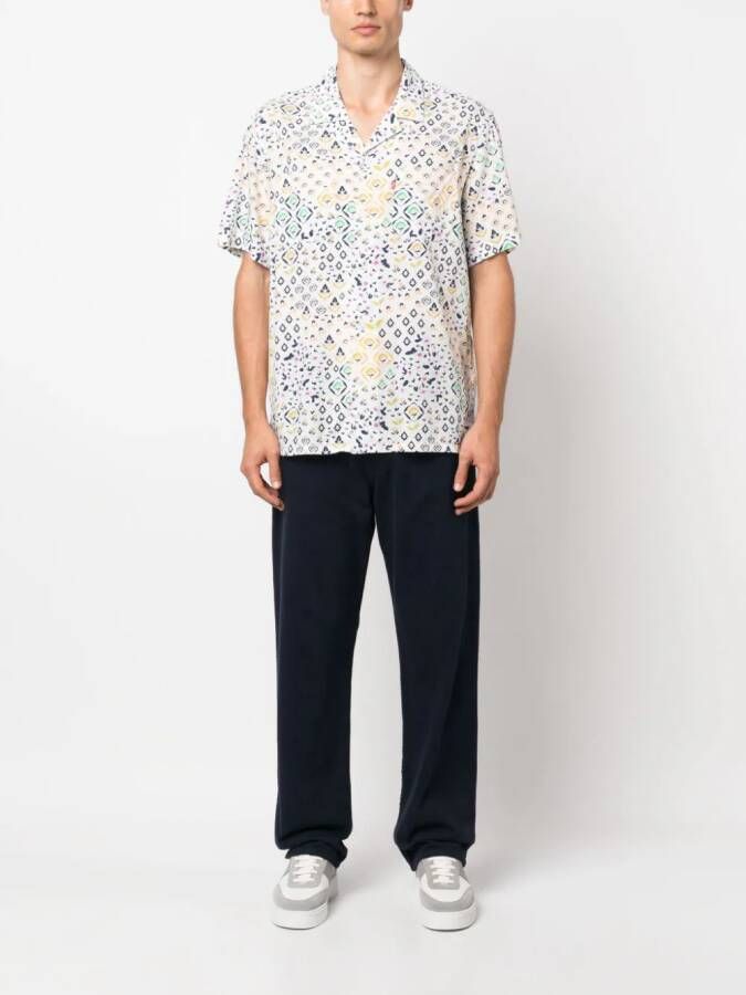 Levi's Overhemd met abstracte print Wit