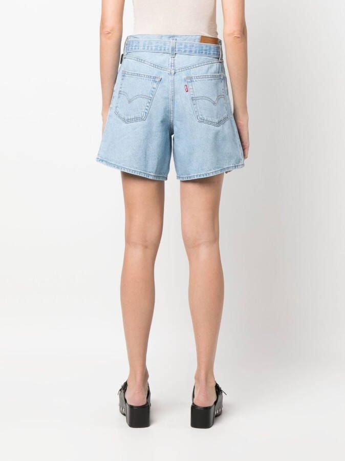 Levi's Shorts met ceintuur Blauw