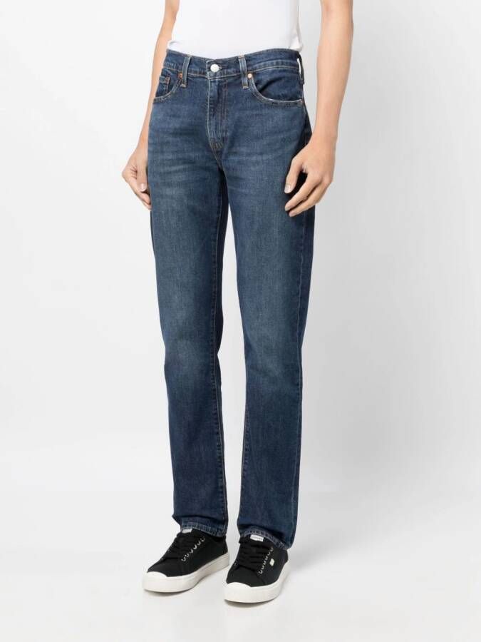 Levi's Slim-fit jeans Blauw