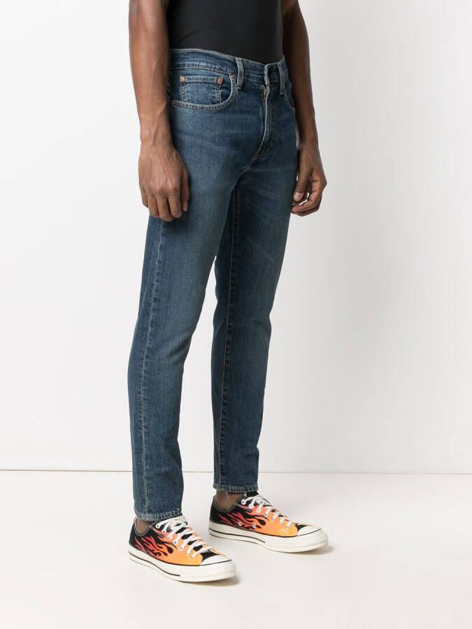 Levi's Slim-fit jeans Blauw