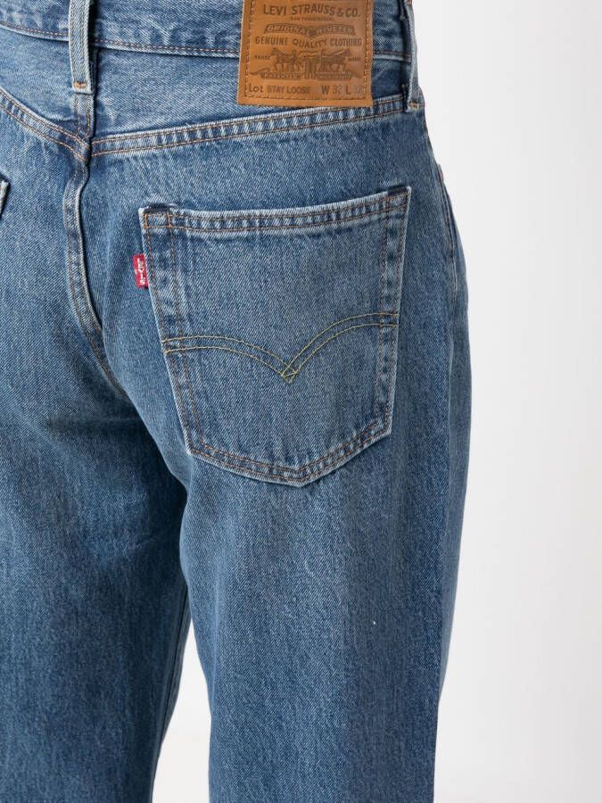 Levi's Jeans met vijf zakken Blauw