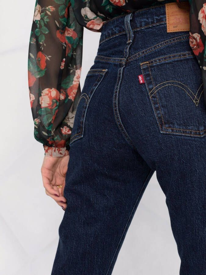Levi's Straight jeans Blauw