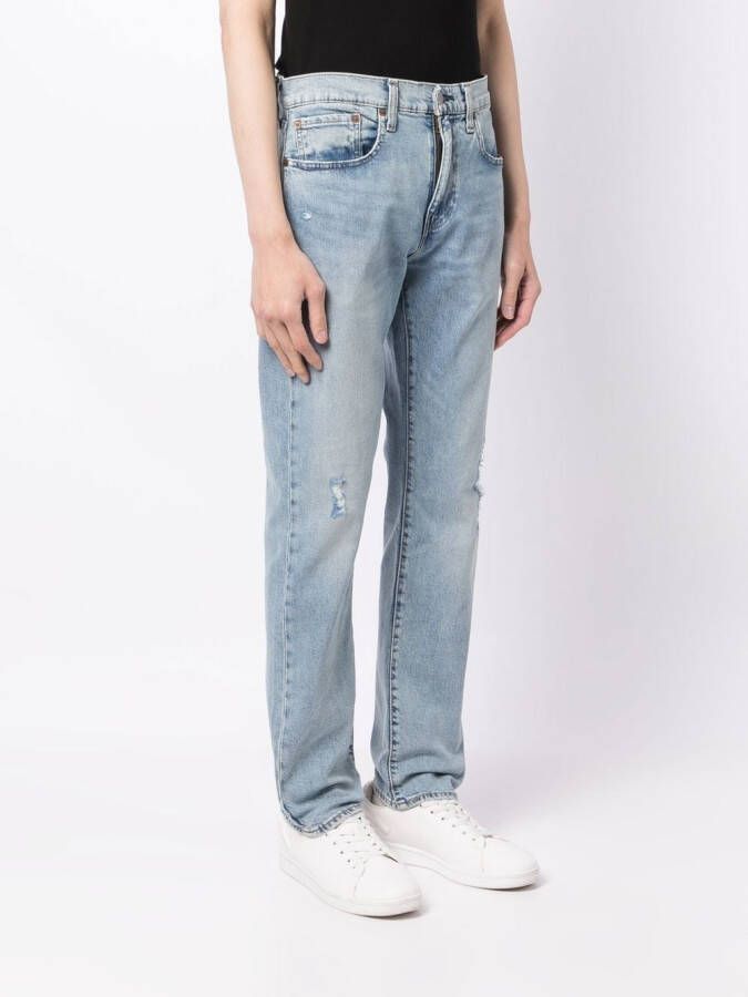 Levi's Straight jeans Blauw
