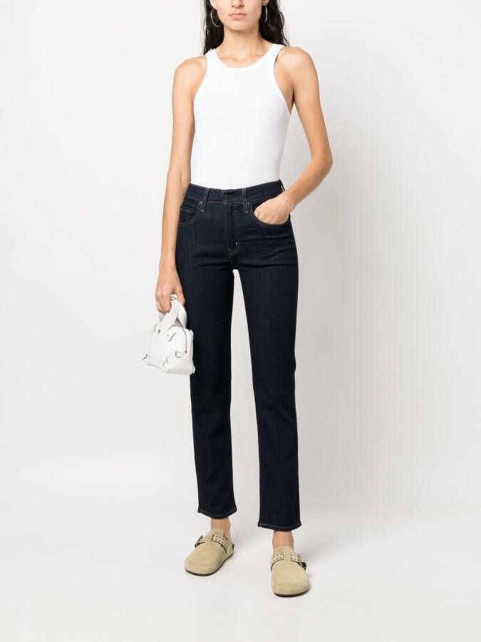 Levi's Straight jeans Blauw