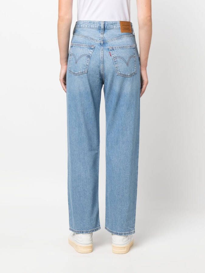 Levi's Straight jeans Blauw