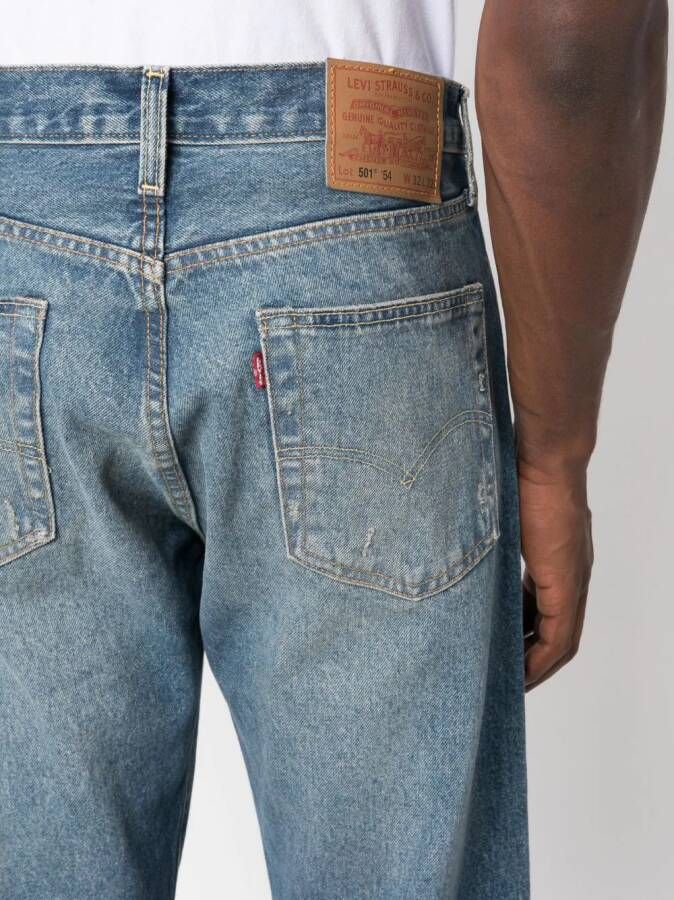 Levi's Straight jeans Blauw