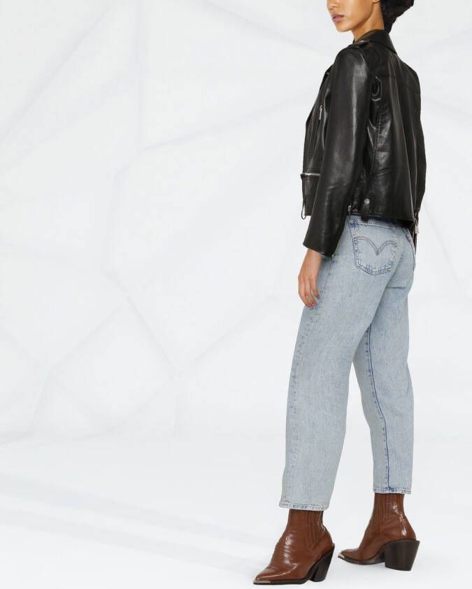 Levi's Straight jeans Blauw