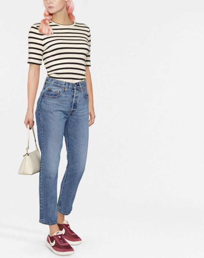 Levi's Straight jeans Blauw